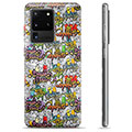 Samsung Galaxy S20 Ultra TPU Hülle - Graffiti