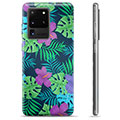 Samsung Galaxy S20 Ultra TPU Hülle - Tropische Blumen