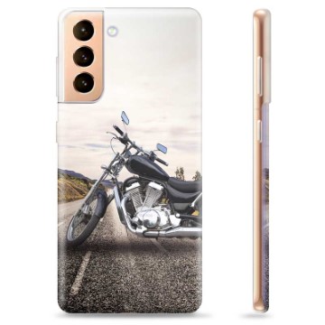 Samsung Galaxy S21+ 5G TPU Hülle - Motorrad