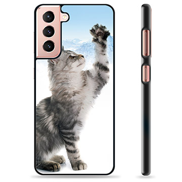 Samsung Galaxy S21 5G Schutzhülle - Katze