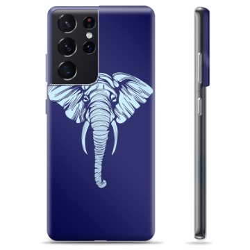 Samsung Galaxy S21 Ultra 5G TPU Hülle - Elefant