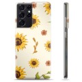 Samsung Galaxy S21 Ultra 5G TPU Hülle - Sonnenblume