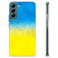 Samsung Galaxy S22+ 5G TPU Hülle Ukrainische Flagge - Zweifarbig