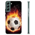 Samsung Galaxy S22+ 5G TPU Hülle - Fußball Flamme