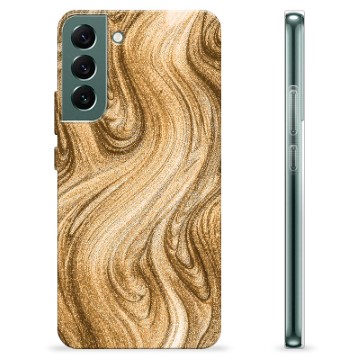 Samsung Galaxy S22+ 5G TPU Hülle - Goldener Sand