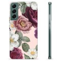 Samsung Galaxy S22+ 5G TPU Hülle - Romantische Blumen