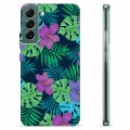 Samsung Galaxy S22+ 5G TPU Hülle - Tropische Blumen