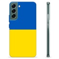 Samsung Galaxy S22+ 5G TPU Hülle Ukrainische Flagge - Gelb und Lichtblau