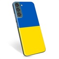 Samsung Galaxy S22+ 5G TPU Hülle Ukrainische Flagge - Gelb und Lichtblau