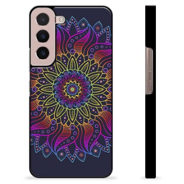 Samsung Galaxy S22 5G Schutzhülle - Buntes Mandala