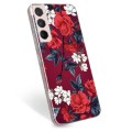 Samsung Galaxy S22 5G TPU Hülle - Vintage Blumen