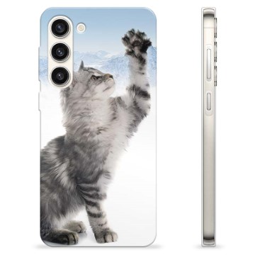 Samsung Galaxy S23+ 5G TPU Hülle - Katze