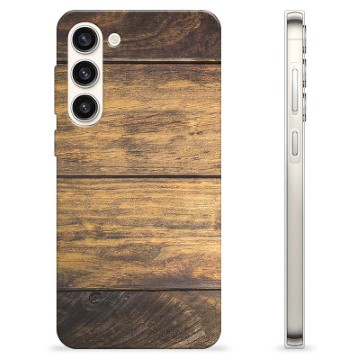 Samsung Galaxy S23+ 5G TPU Hülle - Holz