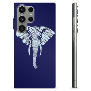 Samsung Galaxy S23 Ultra 5G TPU Hülle - Elefant