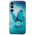 Samsung Galaxy S24 FE Stylish Ultra-Slim TPU Hülle - Blau Schmetterling