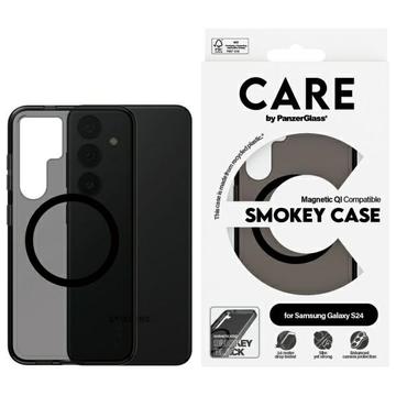 Samsung Galaxy S24 PanzerGlass Care Smokey Urban Combat Hülle - MagSafe-kompatibel - Schwarz