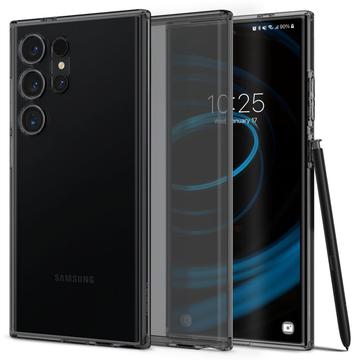 Samsung Galaxy S24 Ultra Spigen Liquid Crystal TPU Hülle - Durchsichtig Schwarz