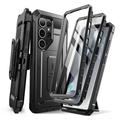 Samsung Galaxy S25 Ultra Supcase Unicorn Beetle Pro 2-Set Hybrid Hülle - Schwarz