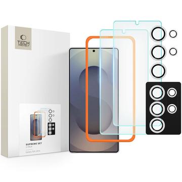 Samsung Galaxy S25 Ultra Tech-Protect Supreme Schutz-Set - Durchsichtig