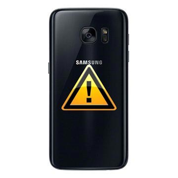 Samsung Galaxy S7 Akkufachdeckel Reparatur - Schwarz