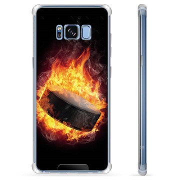 Samsung Galaxy S8+ Hybrid Hülle - Eishockey