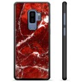 Samsung Galaxy S9+ Schutzhülle - Roter Marmor