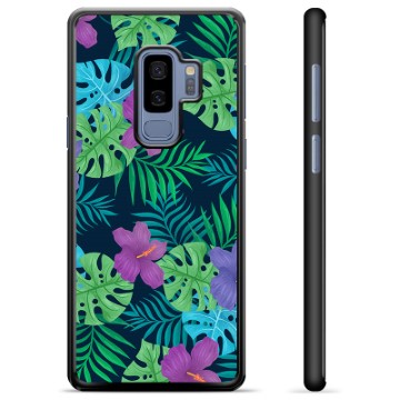 Samsung Galaxy S9+ Schutzhülle - Tropische Blumen