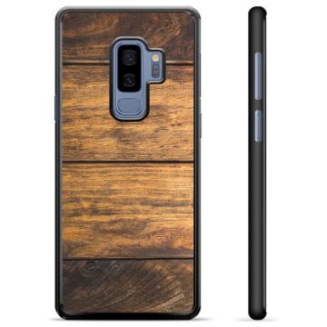 Samsung Galaxy S9+ Schutzhülle - Holz