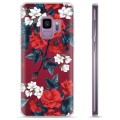 Samsung Galaxy S9 TPU Hülle - Vintage Blumen