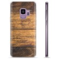 Samsung Galaxy S9 TPU Hülle - Holz