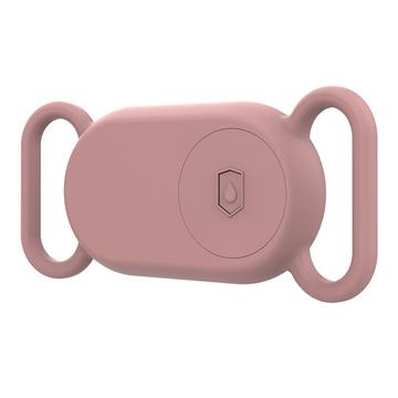 Samsung Galaxy SmartTag 2 Silikon Case für Haustierhalsband - Rosa