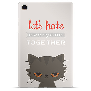 Samsung Galaxy Tab A7 10.4 (2020) TPU Hülle - Böse Katze