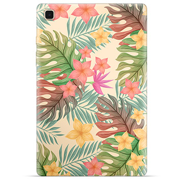 Samsung Galaxy Tab A7 10.4 (2020) TPU Hülle - Pinke Blumen