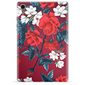 Samsung Galaxy Tab A7 10.4 (2020) TPU Hülle - Vintage Blumen