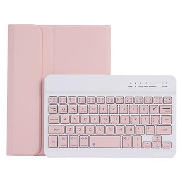 Samsung Galaxy Tab A9 Bluetooth Tastaturhülle (Offene Verpackung - Bulk Befriedigend) - Rosa