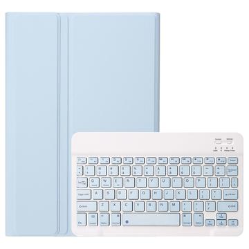 Samsung Galaxy Tab S9 FE Bluetooth Tastaturhülle - Baby Blau