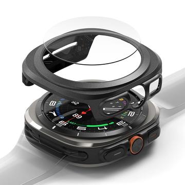 Samsung Galaxy Watch Ultra Ringke Slim & Glas TPU Hülle mit Bildschirmschutz - 47mm - Titanium Schwarz