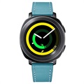 Samsung Galaxy Watch4/Watch4 Classic Lederarmband - Blau