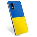 Samsung Galaxy Xcover 5 TPU Hülle Ukrainische Flagge - Gelb und Lichtblau