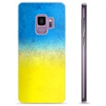 Samsung Galaxy S9 TPU Hülle Ukrainische Flagge - Zweifarbig