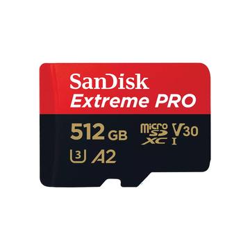 SanDisk Extreme Pro microSDXC-Speicherkarte SDSQXCD-512G-GN6MA