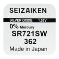 Seizaiken 362 SR721SW Silberoxidbatterie - 1.55V