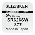 Seizaiken 377 SR626SW Silber-Oxid-Batterie - 1.55V