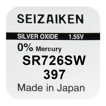 Seizaiken 397 SR726SW Silberoxidbatterie - 1.55V