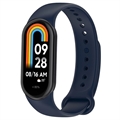 Xiaomi Smart Band 8 Softes Silikonarmband - Dunkel Blau