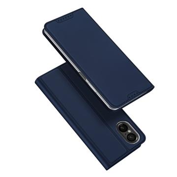 Sony Xperia 10 VI Dux Ducis Skin Pro Flip Case - Blau