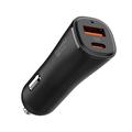 Spigen EV482 ArcStation Essential Auto-Ladegerät 48W - USB-C, USB-A - Schwarz