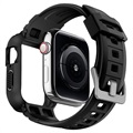 Spigen Rugged Armor Pro Apple Watch 7/SE/6/5/4 TPU Hülle - 40mm/41mm - Schwarz