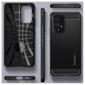 Spigen Rugged Armor Samsung Galaxy A53 5G TPU Hülle - Schwarz