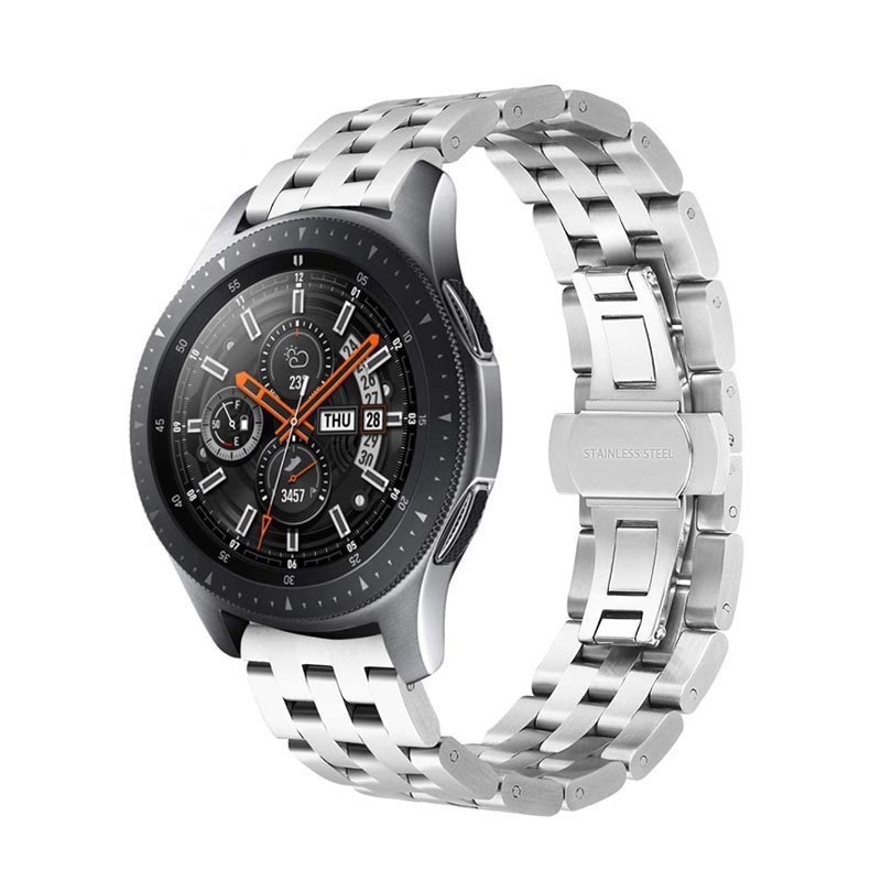 Samsung Galaxy Watch Edelstahlarmband 46mm Silber